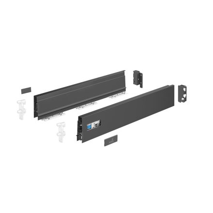 K-HETTICH InnoTech Atira, front kihuzású, antracit, 620/70 50kg, P2Os