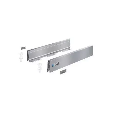 K-HETTICH InnoTech Atira, front kihúzású, ezüst, 420/70/144, 50kg, P2O