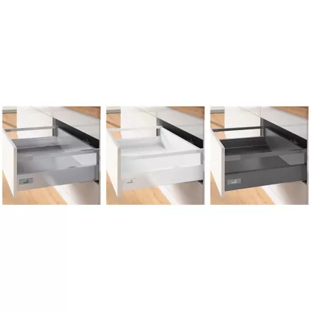 K-HETTICH InnoTech Atira, front kihúzású, ezüst, 520/70/144, 50kg, P2O