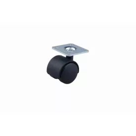 StrongCastors kerék 30 mm lemez fekete