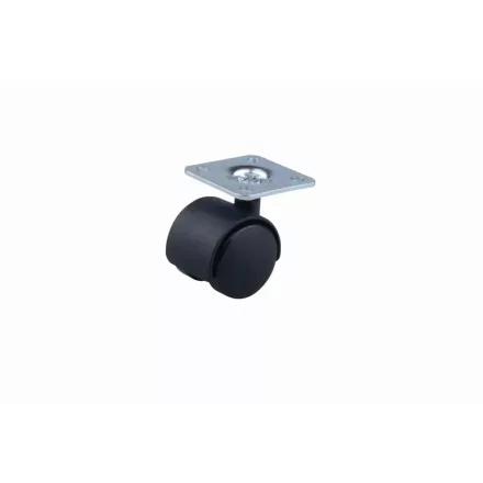 StrongCastors kerék 30 mm lemez fekete