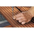 SPAX csavar 5x50 teraszhoz cilinderes TXS, A2, C, ezüst