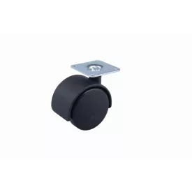 StrongCastors kerék 50 mm lemez fekete