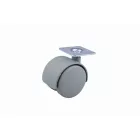 StrongCastors kerék 50 mm lemez szürke