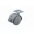 StrongCastors kerék 50 mm lemez, fék szürke