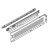 BLUM 320M5000C Metabox 86/500mm R9001 fehér, csavaros vált.
