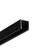 TM-profil LED Smart16 alu fekete 1000mm
