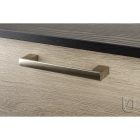 TULIP fogantyú Porta 384 csiszolt nikkel + csavarok