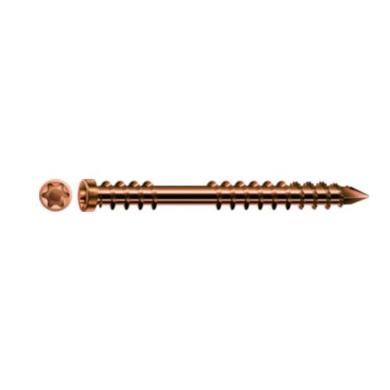 SPAX csavar 5x50 cilinderes TXS, A2, C, antique