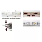 StrongLumio gyorscsatlakozó, kettő 10mm LED szalag csatlakozásához