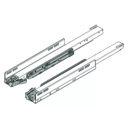 K-BLUM Legrabox K 500 mm/70 kg, TIP-ON, nemesacél, belső