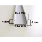 TL-profil LED Mikro 2 alu elox 2000mm