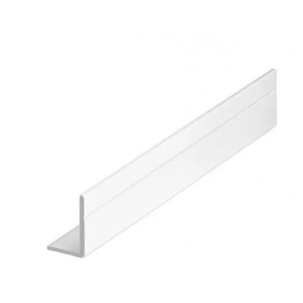 SEVROLL szögletvas 17x11mm 1,7m matt fehér