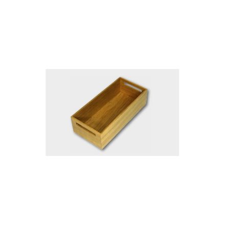KES 009190 CONVOY Premio Wooden box 1/3 151x324x90mm, természetes tölgy