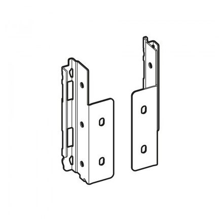 HETTICH 9257668 AvanTech You hátlap rögzítő 139 ezüst B