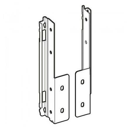 HETTICH 9257670 AvanTech You hátlap rögzítő 187 ezüst B