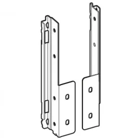   HETTICH 9257695 AvanTech You hátlap rögzítő 187 antracit J