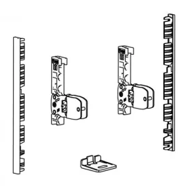   HETTICH 9257612 AvanTech You frontrögzítő belső fiókhoz 139 ezüst
