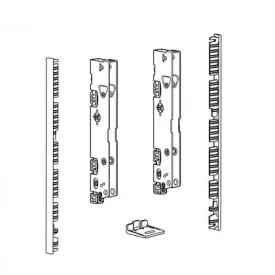   HETTICH 9257625 AvanTech You frontrögzítő belső fiókhoz 187 fehér betéthez