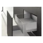 HETTICH 9257663 AvanTech You front belső fiókhoz üveggel 187/2000 ezüst