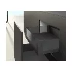 HETTICH 9257665 AvanTech You front belső fiókhoz üveggel 187/2000 antracit