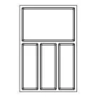 Evőeszköztartó SKY 500/40 (322 x 474 mm) antracit
