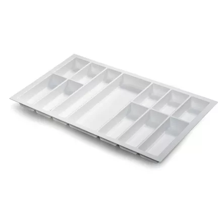 Evőeszköztartó Classico 90 (822 x 474 mm) szemcsés fehér