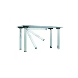   MILADESIGN asztalláb G5 ST506U lehajtható 50 x 50 mm ezüst