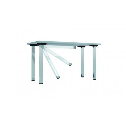 MILADESIGN asztalláb G5 ST606U lehajtható 60 x 60 mm ezüst