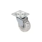 StrongCastors kerék TOP-E, átm. 50 mm, átlátszó, fék nélkül