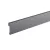 StrongMax alumínium front profil, 1100mm-es szürke (antracit) üvegbetéthez