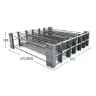 KES 005360 SpaceFlexx fiókos szervező az Innotech számára 500
