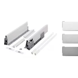   K-StrongBox H204/450mm egy szögletes magasító korláttal titán