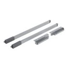 K-StrongBox H140/500mm szögletes magasító korláttal fehér