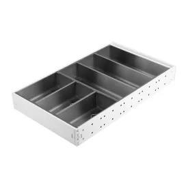   StrongMax evőeszköztartó készlet M=500, SZ=276 mm fehér, 3+3 tállal