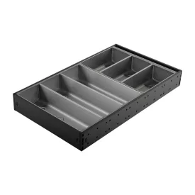   StrongMax evőeszköztartó készlet M=500, SZ=276 mm fekete, 3+3 tállal