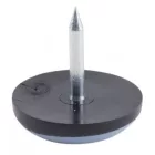 STRONG Csúszka szöges teflonnal, átm. 19 mm, szürke
