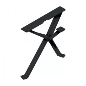   MILADESIGN ferde asztallábazat szélső EX 42050 fekete 420 mm