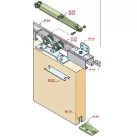 K-SISCO Silent 40 kg-os csillapítással