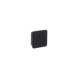 TULIP Gomb Square fekete+csavar