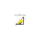 StrongLumio LED profil Cabi12 E, eloxált alumínium, 2m