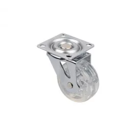 StrongCastors kerék TOP, 50 mm, átlátszó, fék nélkül