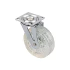 StrongCastors kerék TOP, 75 mm, átlátszó, fék nélkül