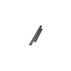 Fogantyú Furnipart TRIM élbe marható,  595mm, alumínium, csiszolt matt fekete