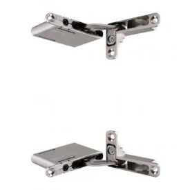 FURNITAL bemart pánt, nikkelezett, rugó nélkül, jobbos