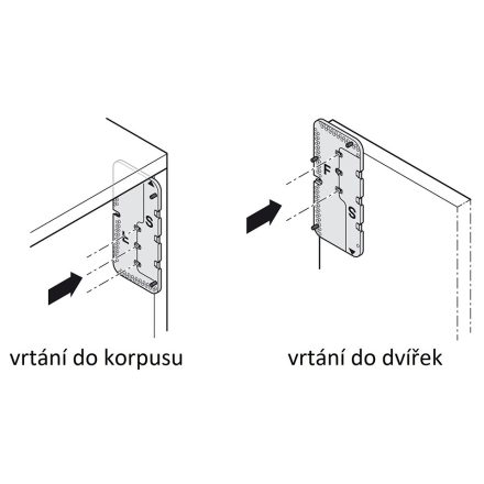 KES FREEspace szerelési sablon
