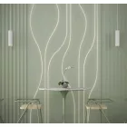 StrongLumio profil LED Slash8 műanyag tejes 4000mm