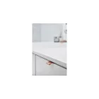 Fogantyú Furnipart EDGE Straight   20mm, alumínium, csiszolt rose gold