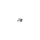 Fogantyú Furnipart EDGE Straight   20mm, alumínium, csiszolt antracit