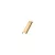 Fogantyú Furnipart EDGE Straight   80-160mm, alumínium, csiszolt sárgaréz